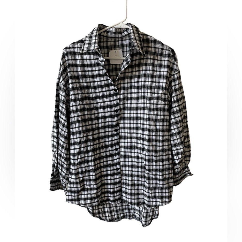 Criss + Cross Flannel Shirt Women’s S